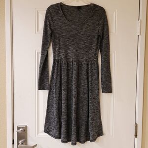 Nordstrom Topshop Long Sleeve High Low Dress